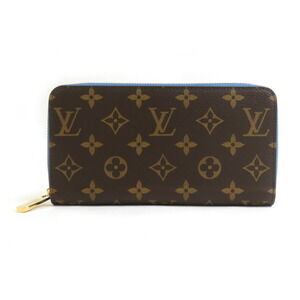 Louis Vuitton Monogram Zippy Wallet, Blue Jean,